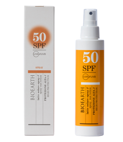 Leche Solar en Spray SPF 50 Protección Muy Alta - Yumibio Espana