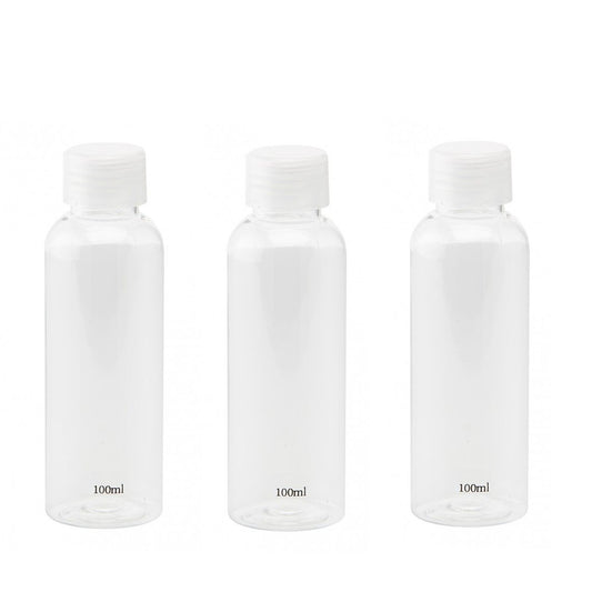 3 botellas de 100 ml para llenar de viaje - Yumibio Espana