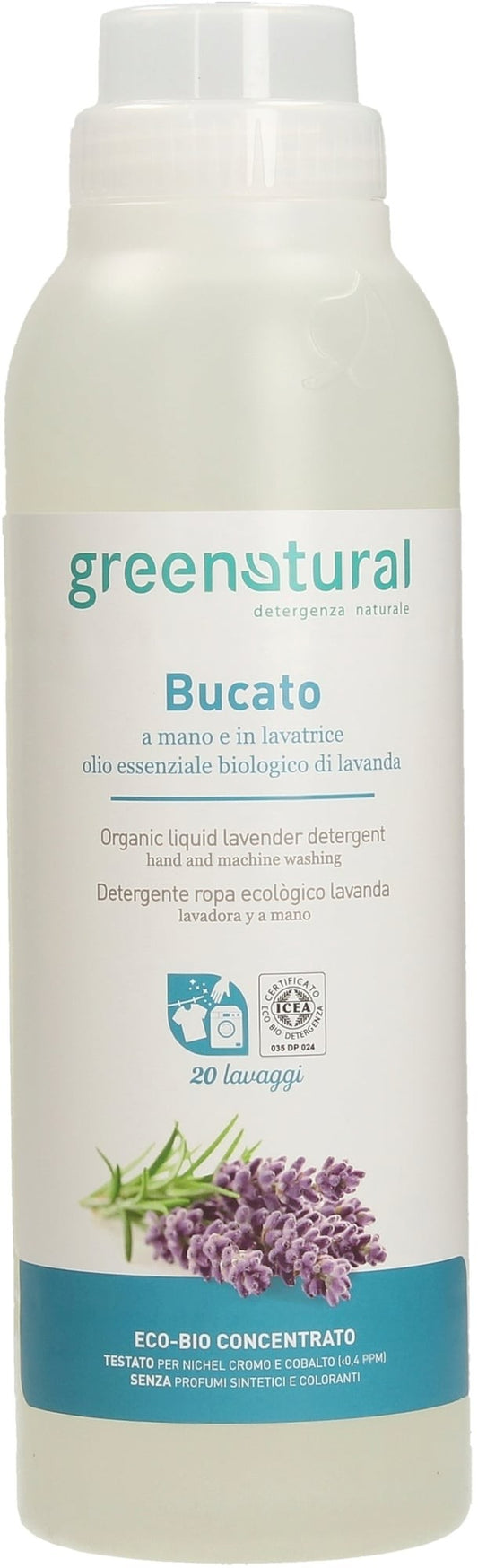 Detergente Líquido para Ropa Lavanda Ecobio - Yumibio Espana