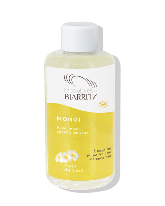 Olio di Monoi Bio - Fiori di Tiaré - Yumibio Espana