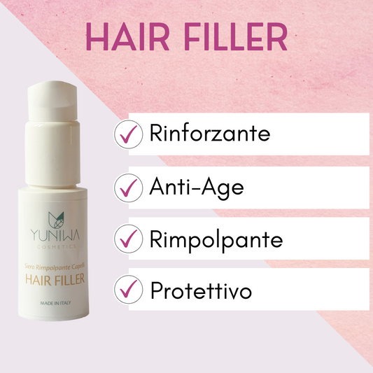 Hair Filler - Suero capilar voluminizador 100 ml - Yumibio Espana