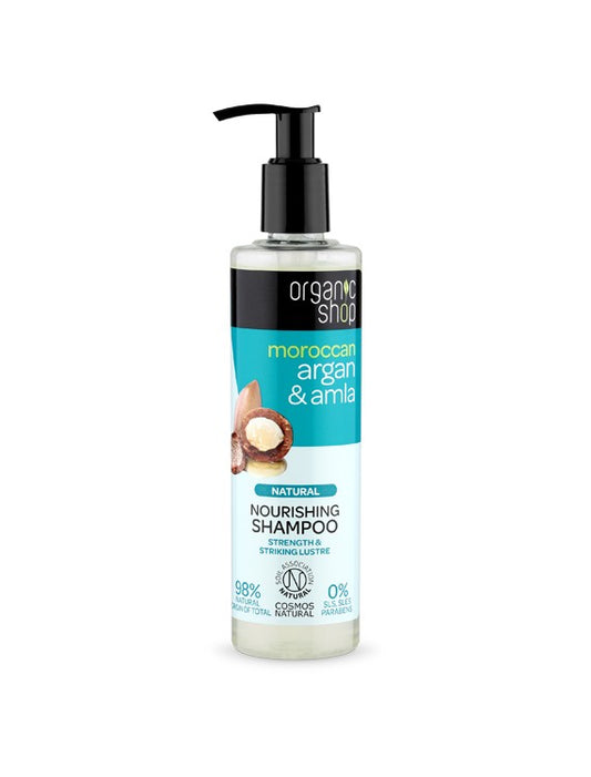 Champú Nutritivo con Aceite de Argán y Amla - Yumibio Espana
