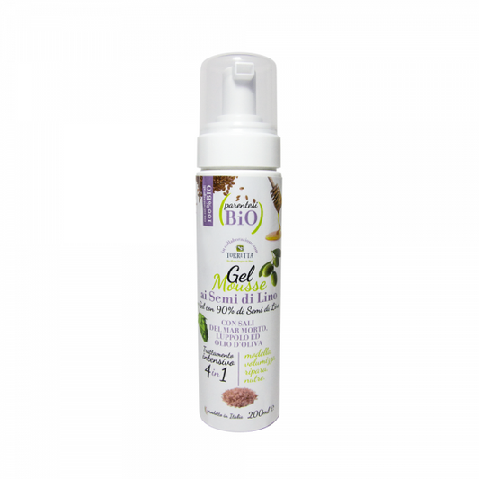 Gel Mousse con Gel de Linaza 100 ml - Yumibio Espana