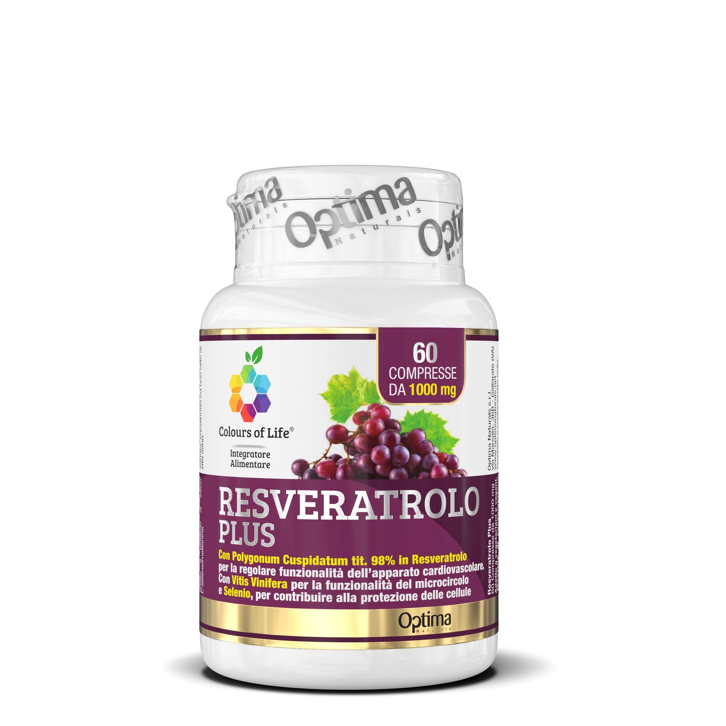 Resveratrol Plus - Suplemento antioxidante - Yumibio Espana