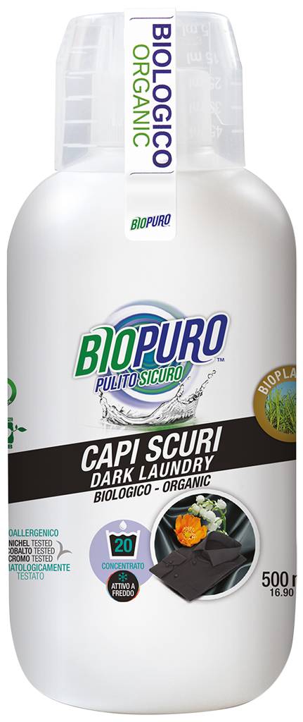 Detersivo Liquido per Capi Scuri - Yumibio Espana