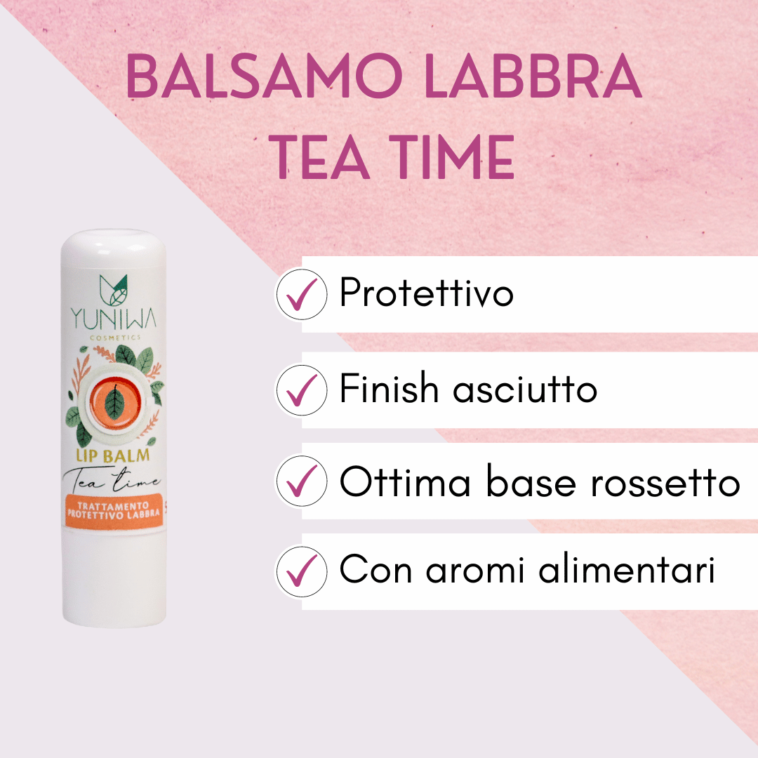 Bálsamo Labial Protector - Tea Time - Yumibio Espana