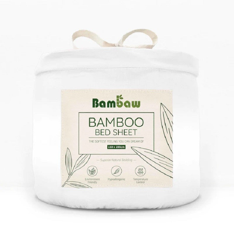 Funda de colchón de bambú - Blanco - Yumibio Espana