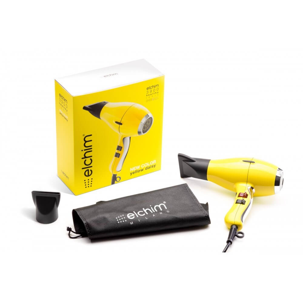 Secador de pelo profesional - 3900 Healthy Ionic Yellow Daisy - Yumibio Espana