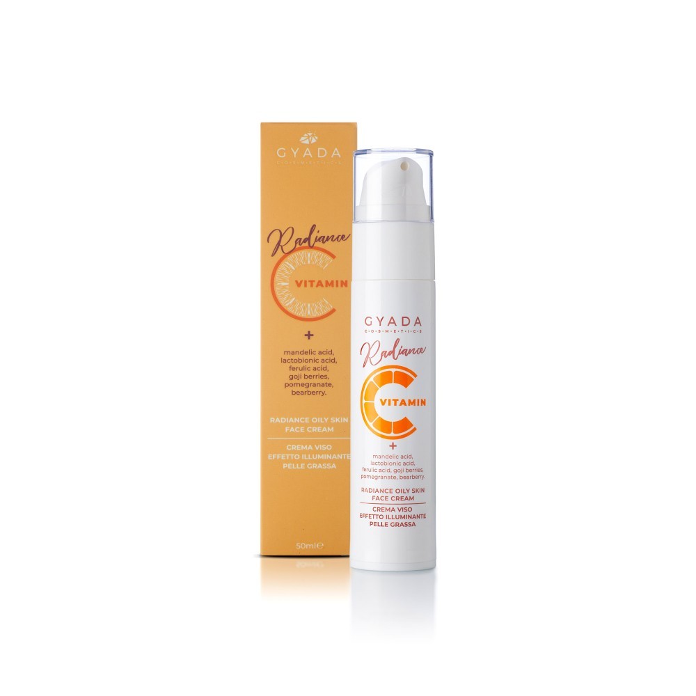 RADIANCE - Crema facial iluminadora para pieles grasas - Yumibio Espana