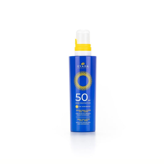 Spray Solar Rostro y Cuerpo SPF 50 - Yumibio Espana