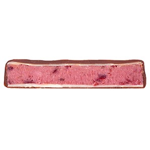 Chocolate con leche con mousse de cerezas negras - Yumibio Espana