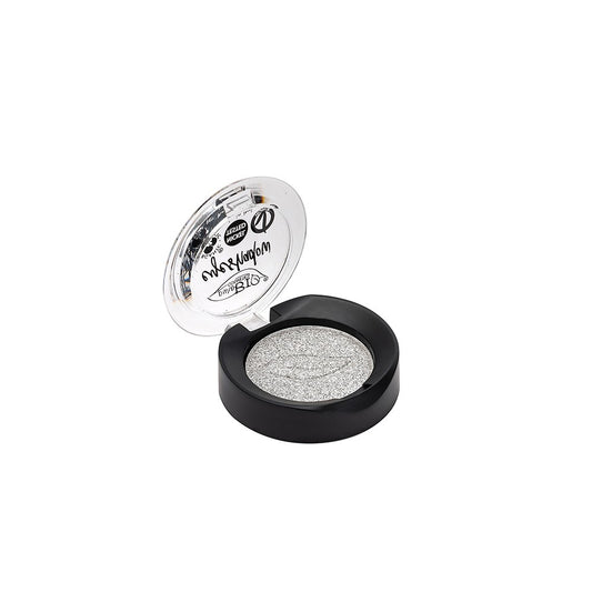 Sombra de ojos orgánica 23 - Brillo plateado - Yumibio Espana