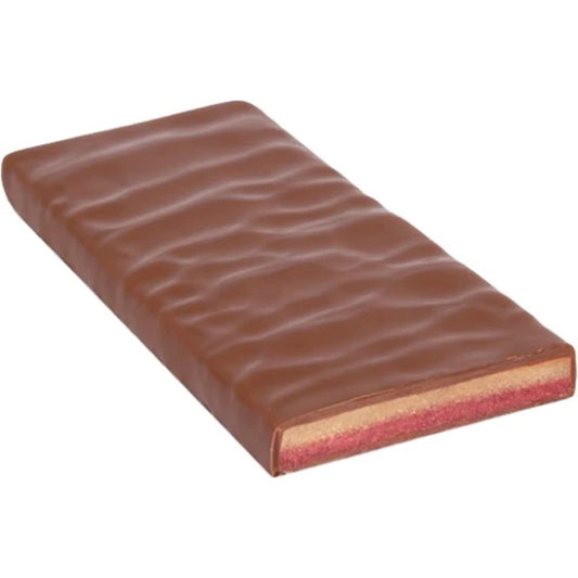 Snack de chocolate con leche y mazapán de rosas - Yumibio Espana