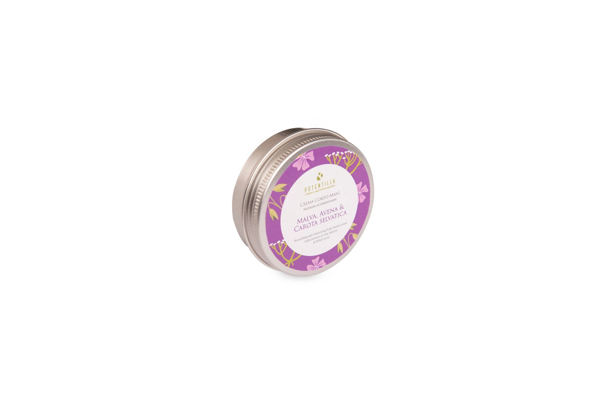 Crema Corpo-Mani Nutriente ed Elasticizzante con Avena, Malva e Carota - Yumibio Espana
