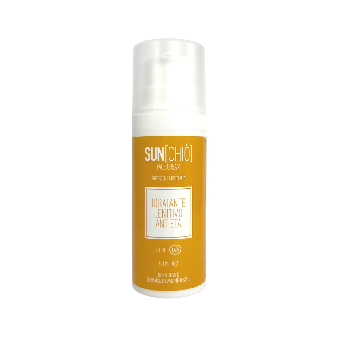 Sun Chiò - Loción Solar en Crema Rostro y Cuerpo SPF 50 - Yumibio Espana