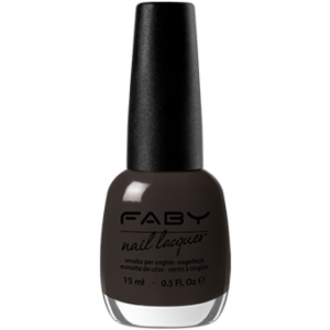 Esmalte Gris Oscuro - Very Faby People - Yumibio Espana