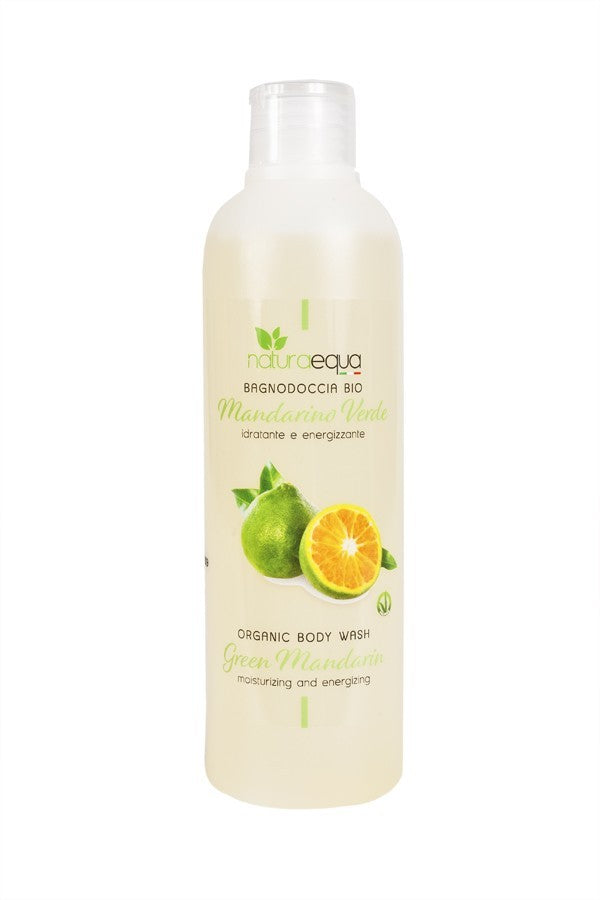Gel de baño vegano con mandarina verde - Yumibio Espana