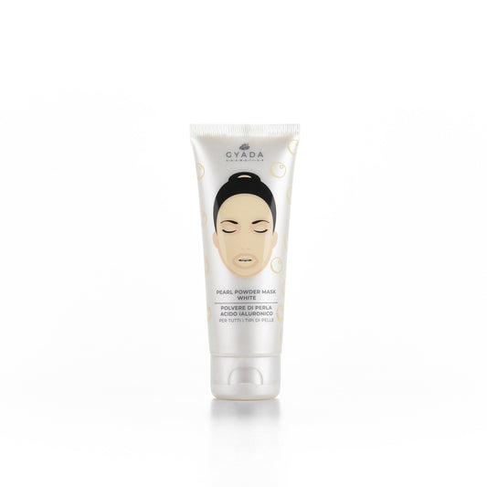 Mascarilla facial con polvo de perlas - Blanco - Yumibio Espana