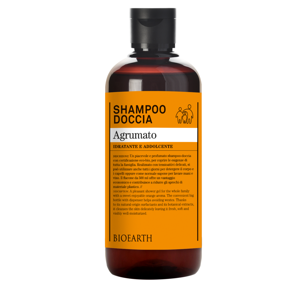 Shampoo Doccia Vegan Agrumato - Yumibio Espana