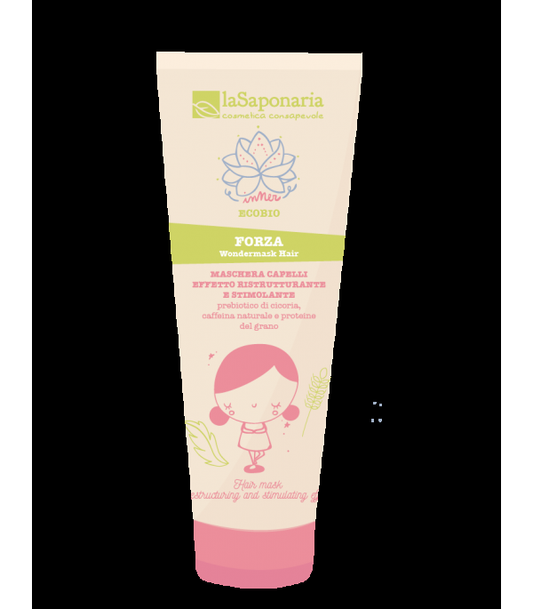 Wondermask Hair Forza - Trattamento Rinforzante e Ristrutturante - Yumibio Espana