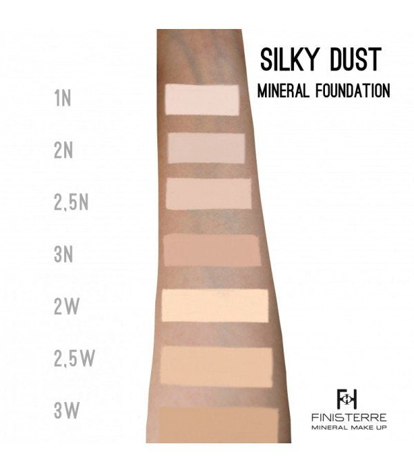 Fondotinta Silky Dust 1N - Fair Neutral - Yumibio Espana