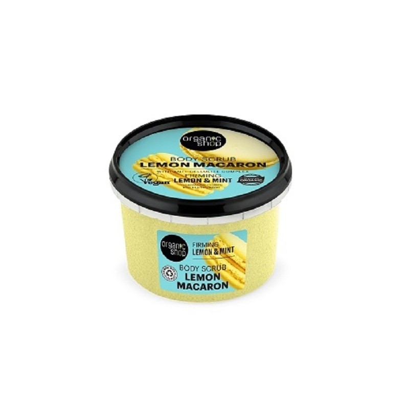 Exfoliante Corporal con Macarrón de Limón - Yumibio Espana