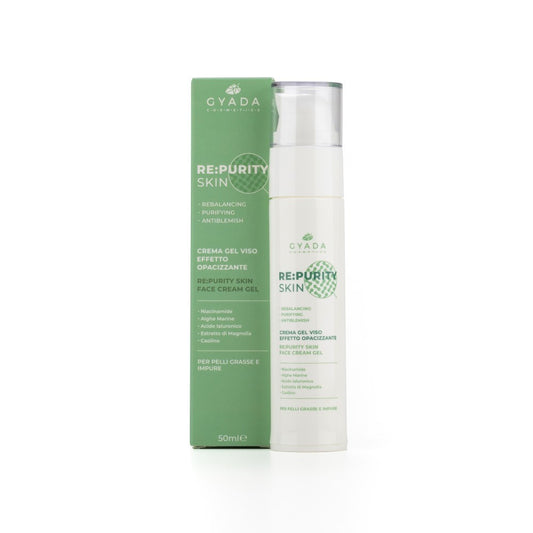 RE:Purity Skin - Gel crema facial con efecto matificante - Yumibio Espana