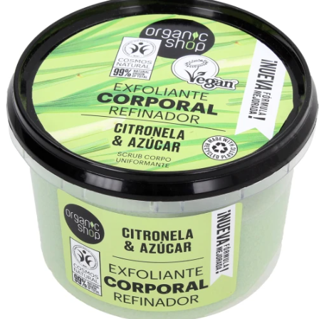 Scrub Corpo Naturale alla Citronella di Provenza - Yumibio Espana