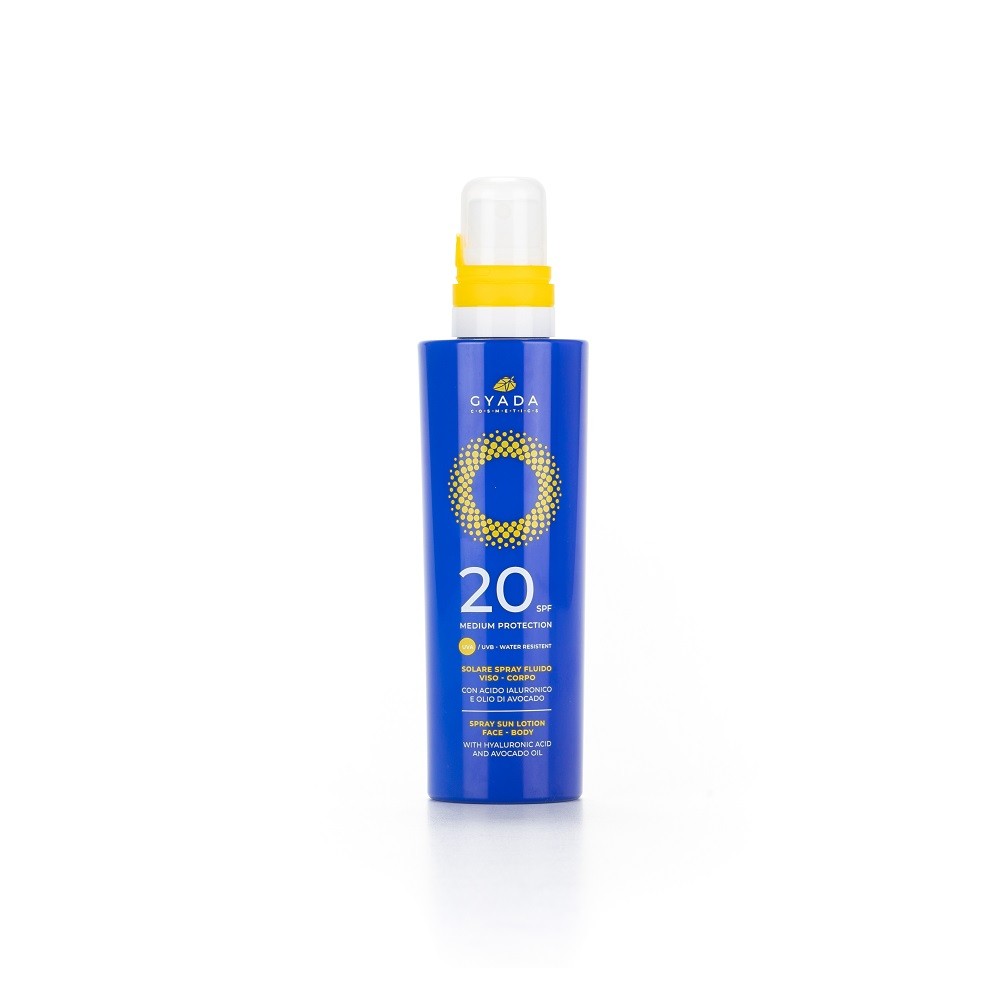 Spray Solar Rostro y Cuerpo SPF 20 - Yumibio Espana