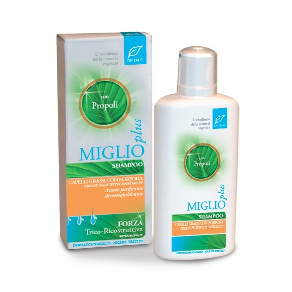 Shampoo Propoli Miglio Plus - Dr.Taffi - Yumibio Espana