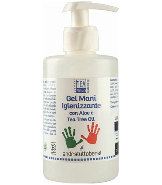 Gel de Manos Higienizante con Aloe y Aceite de Árbol de Té - 300 ml - Yumibio Espana