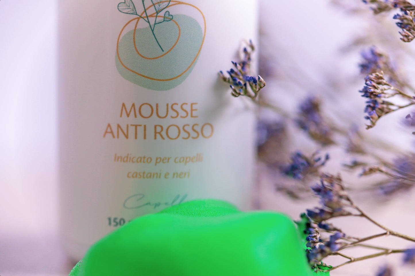 Mousse para el cabello anti-rojas - Yumibio Espana