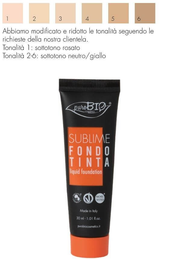 Base líquida Sublime - Tono 01 - Yumibio Espana